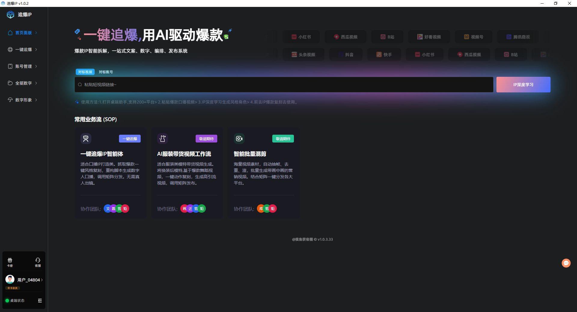追爆IP演示